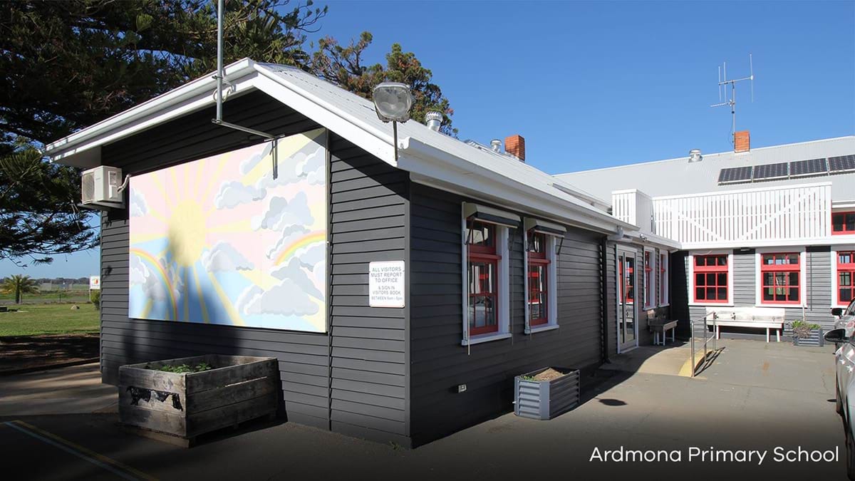 Ardmona Primary School - restored school building