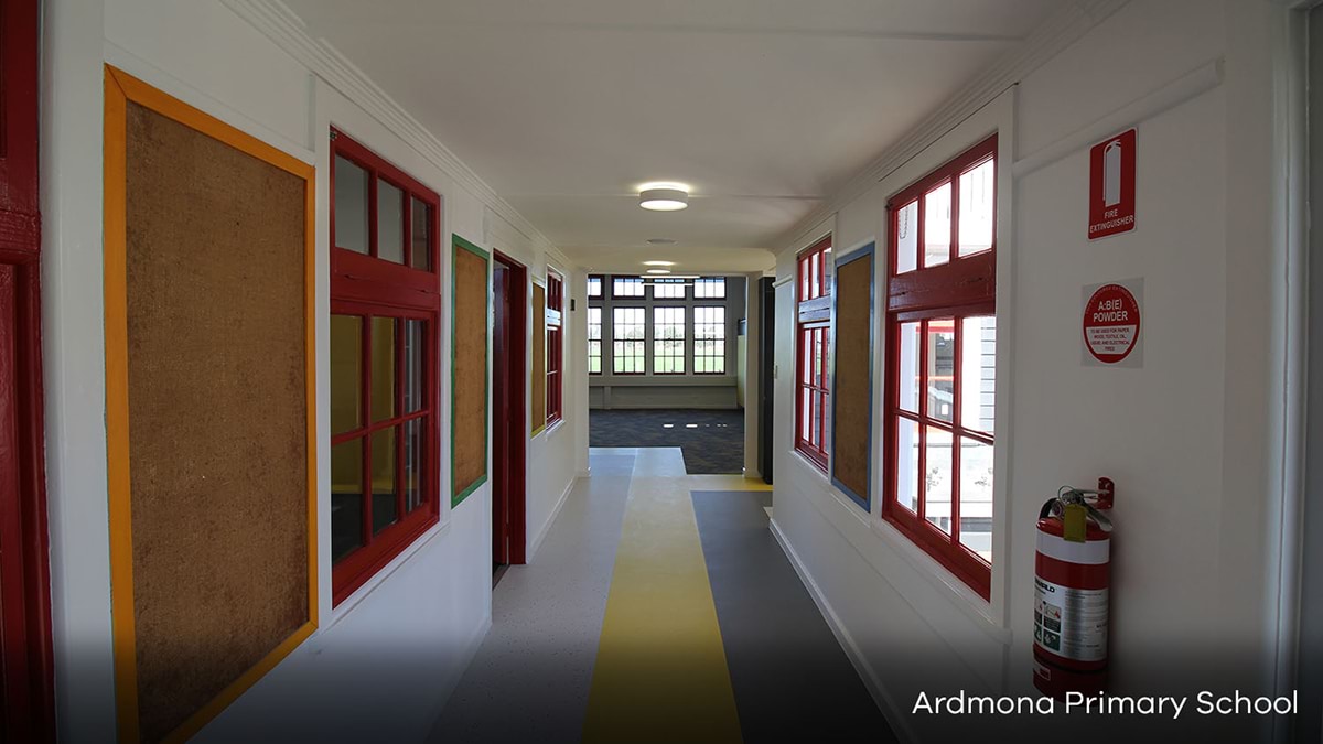 Ardmona Primary School - restored school building