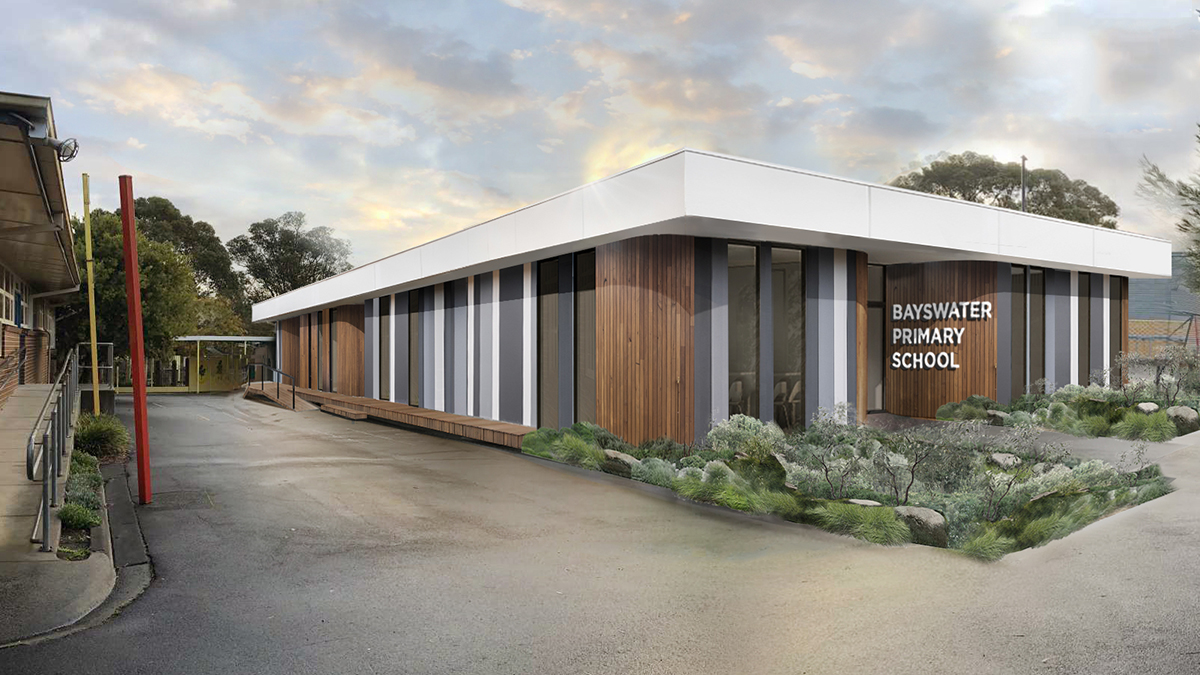 Bayswater Primary School - illustrated render