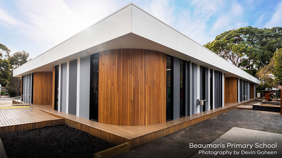 Beaumaris Primary School - modular building