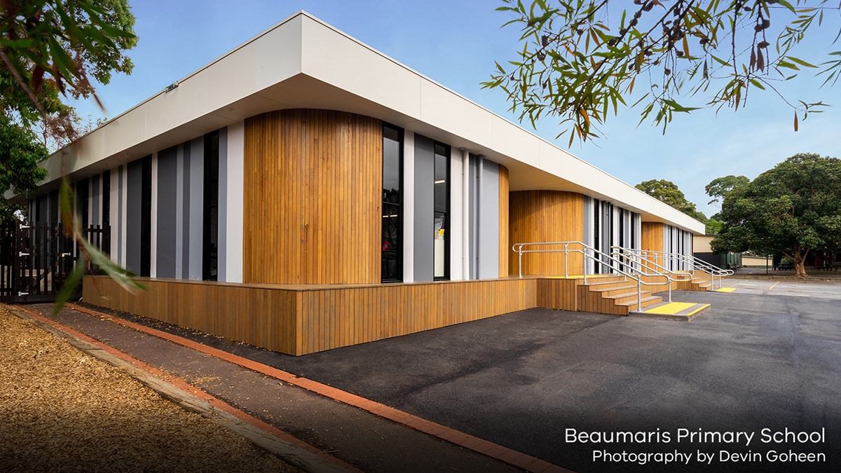 Beaumaris Primary School - modular building