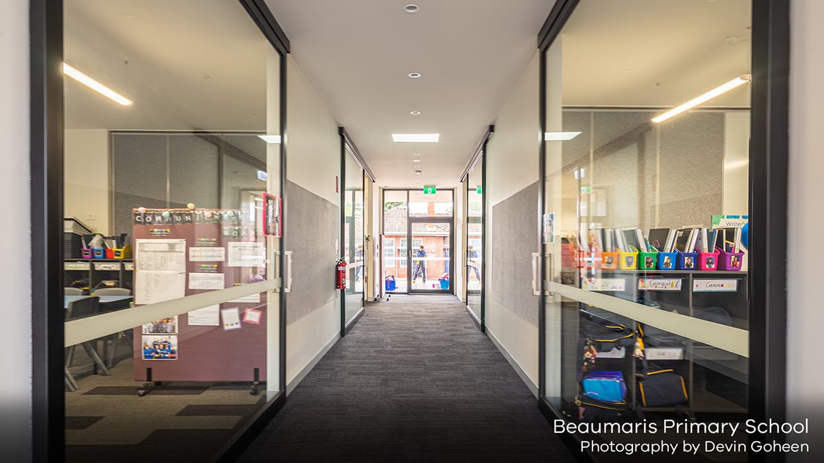 Beaumaris Primary School - modular building