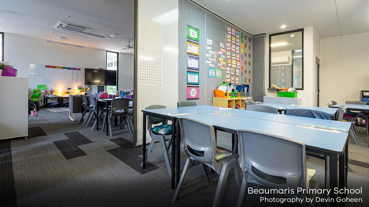 Beaumaris Primary School - modular building