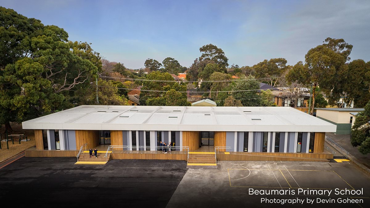 Beaumaris Primary School - modular building