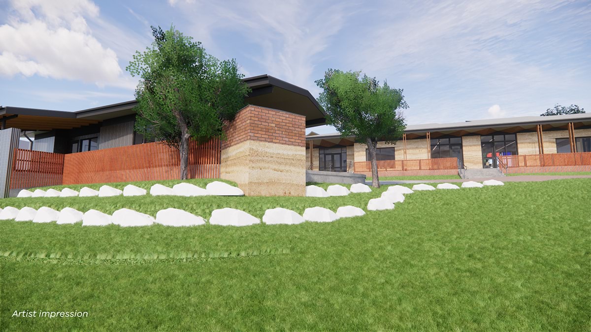 Clifton Creek Primary School - illustrated render