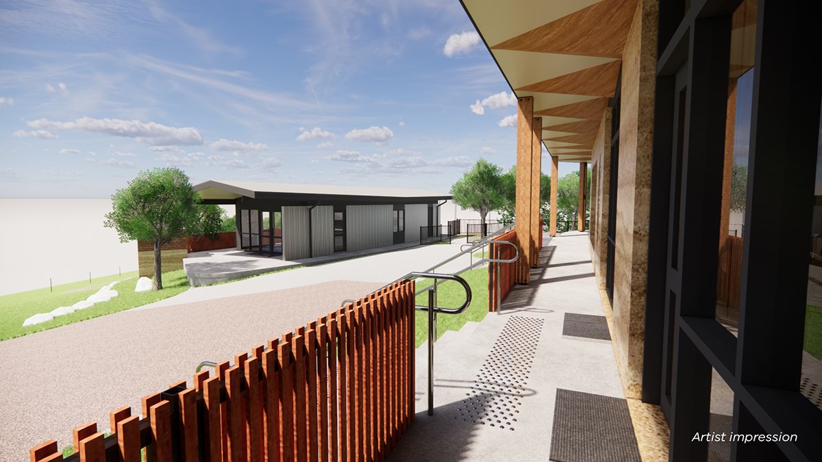 Clifton Creek Primary School - illustrated render