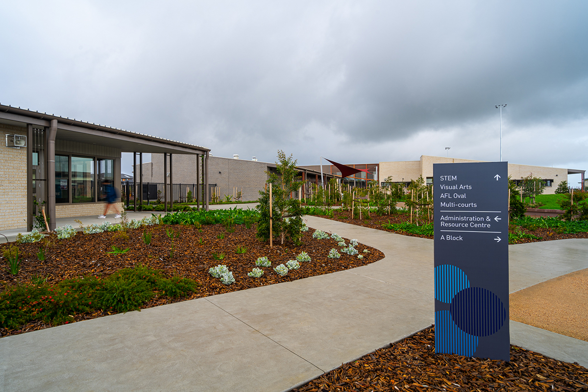 Cranbourne West Secondary College - new school