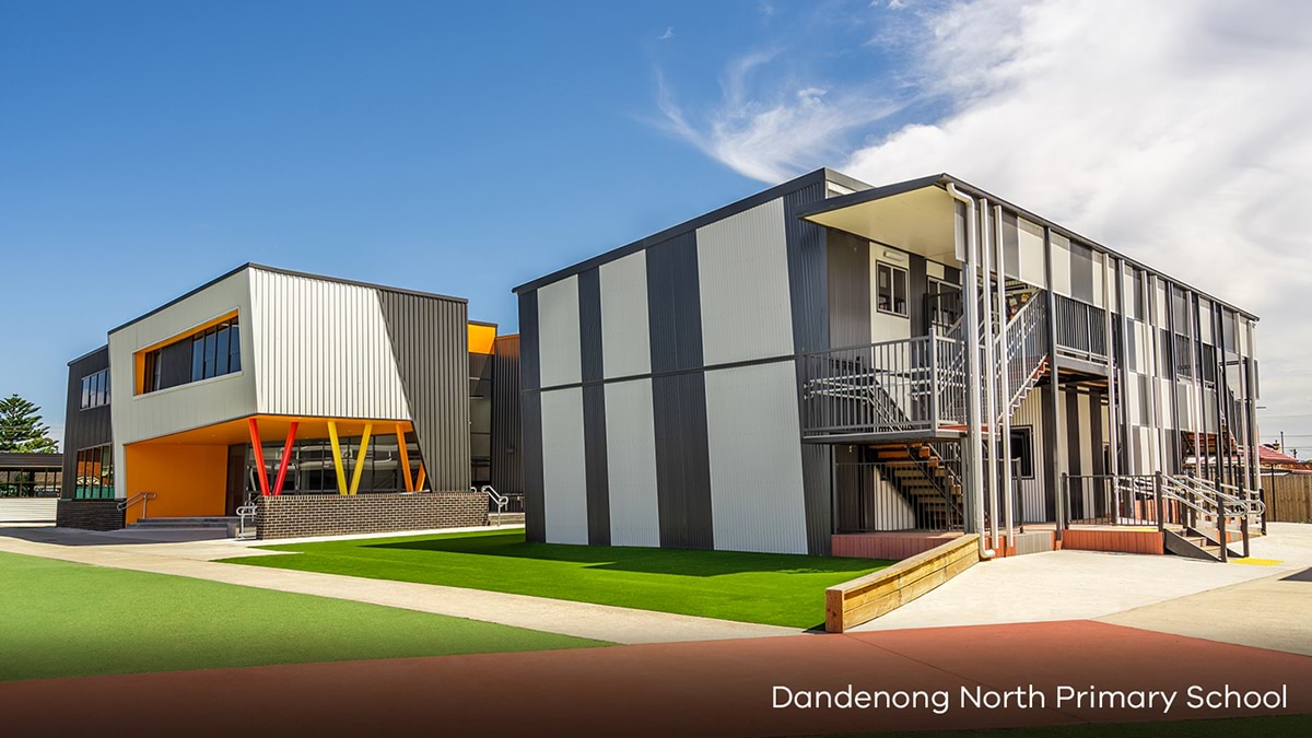 Dandenong North Primary School - modular building