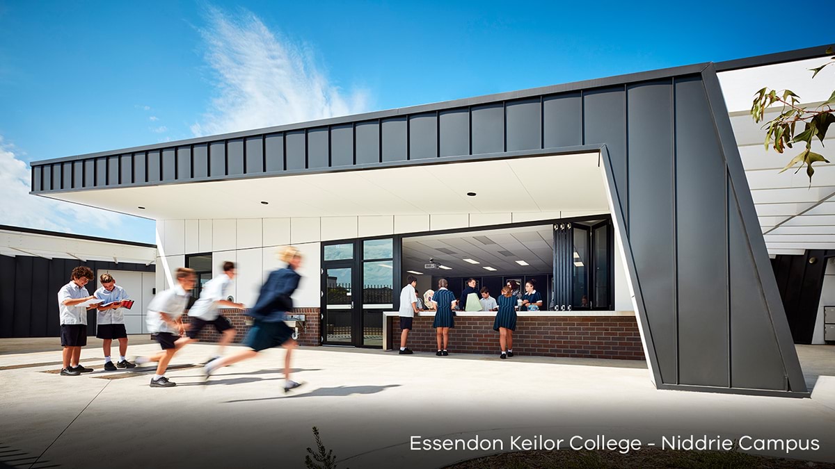 Essendon Keilor College: Niddrie Campus - school upgrade