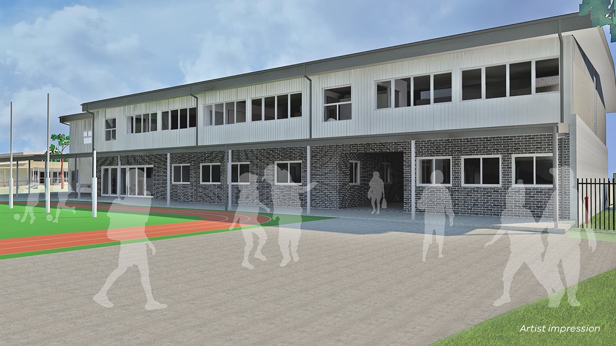 Exford Primary School - school upgrade, next stage