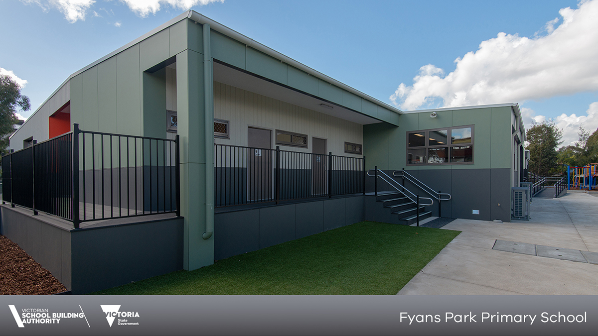 Fyans Park Primary School - modular building