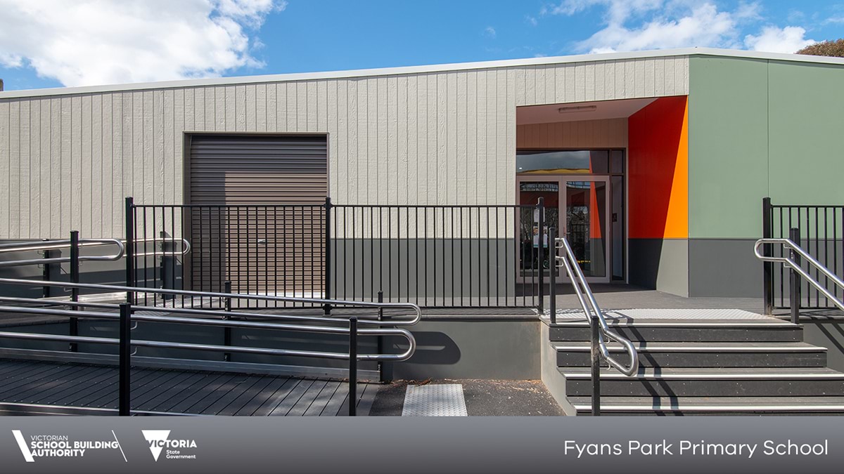 Fyans Park Primary School - modular building