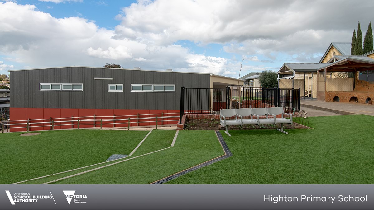 Highton Primary School - architect designed modular building