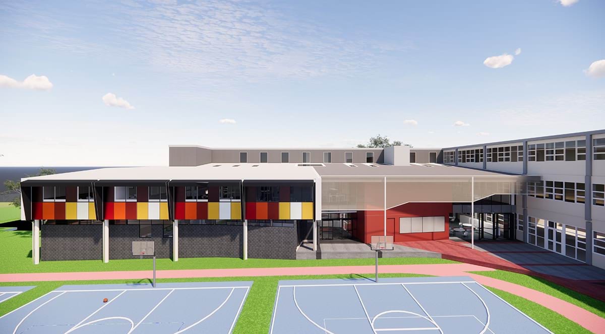 Kew High School - school upgrade