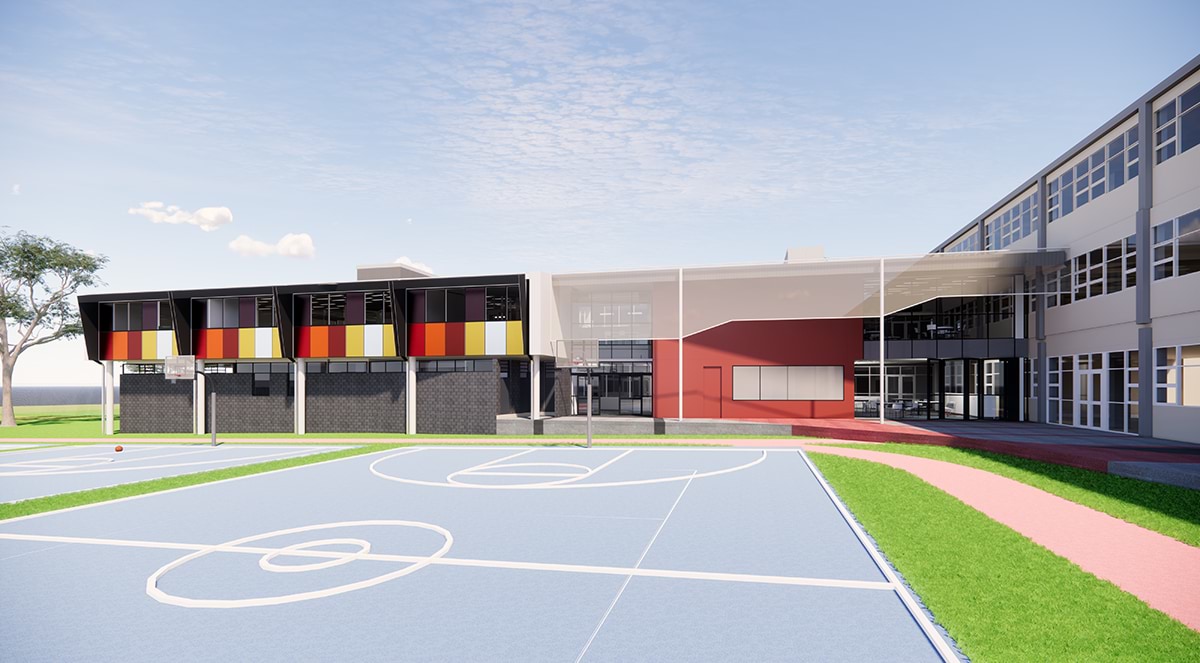 Kew High School - school upgrade