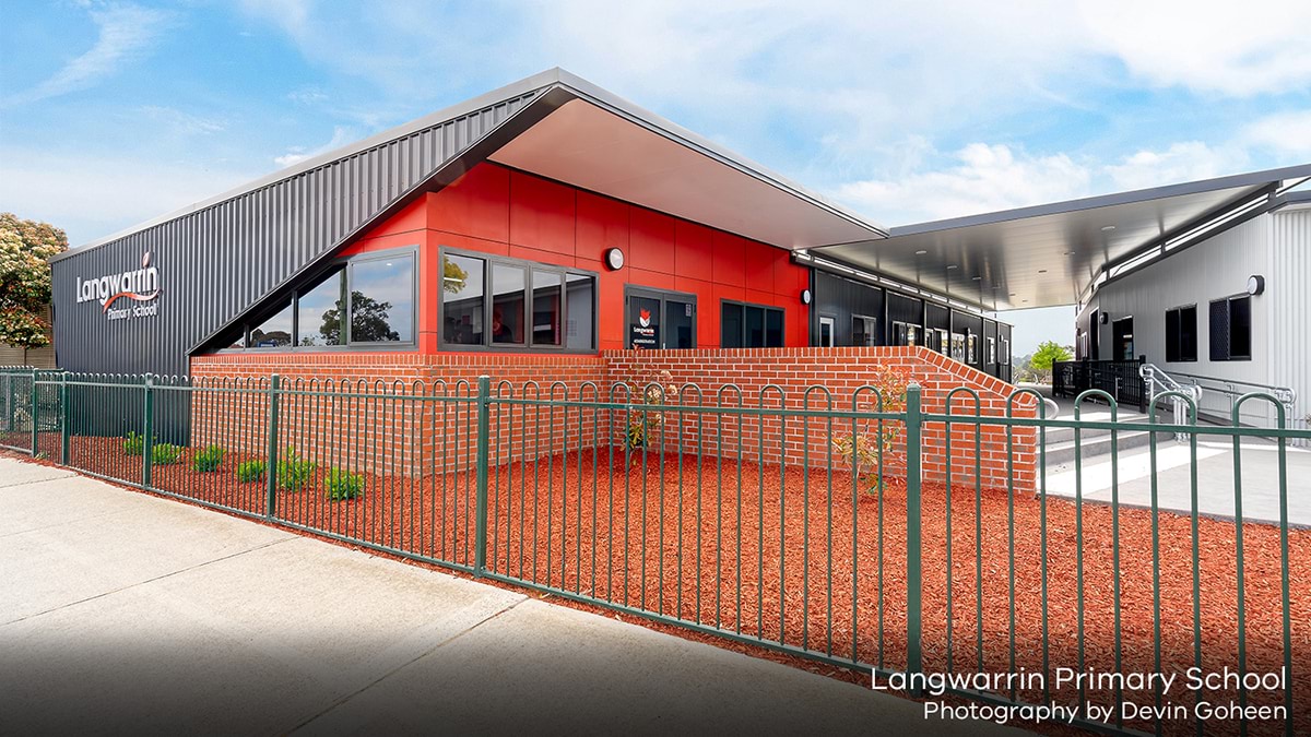 Langwarrin Primary School - modular building