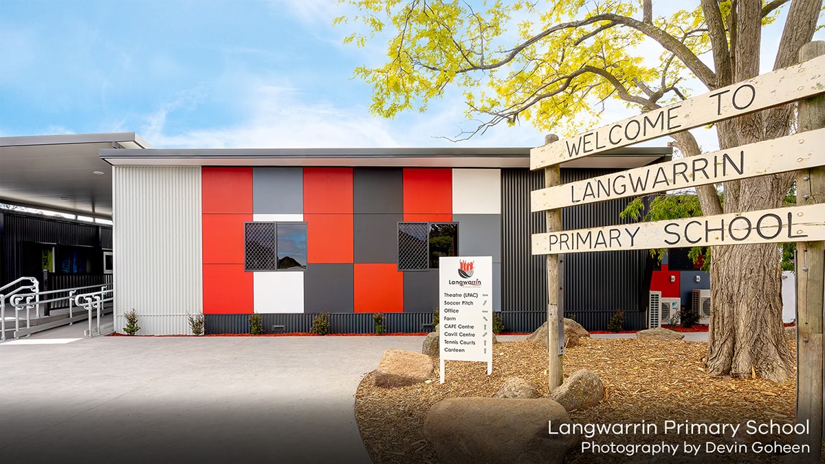 Langwarrin Primary School - modular building