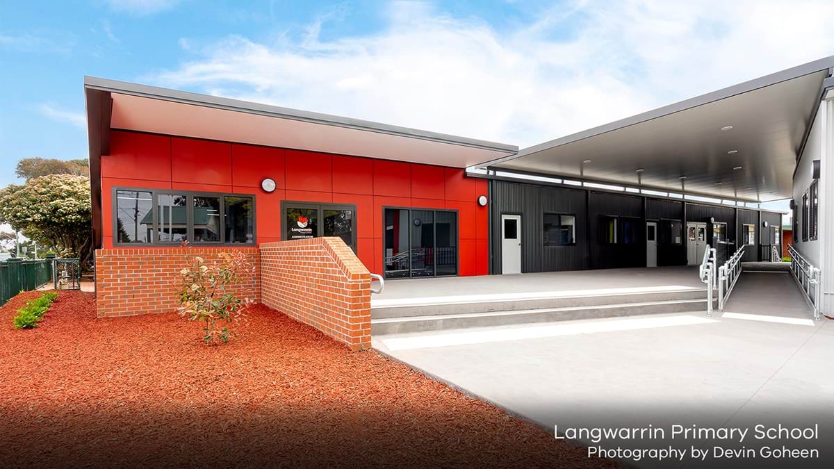 Langwarrin Primary School - modular building