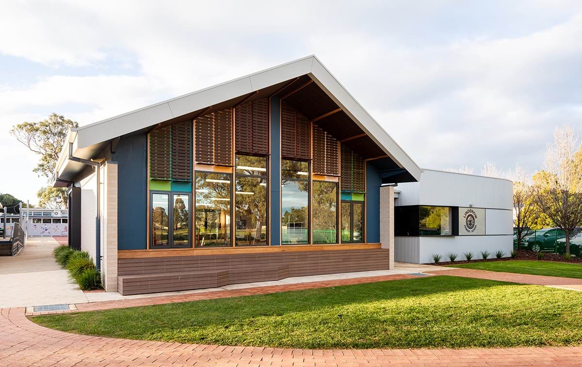 Lindenow Primary School - administration building and library