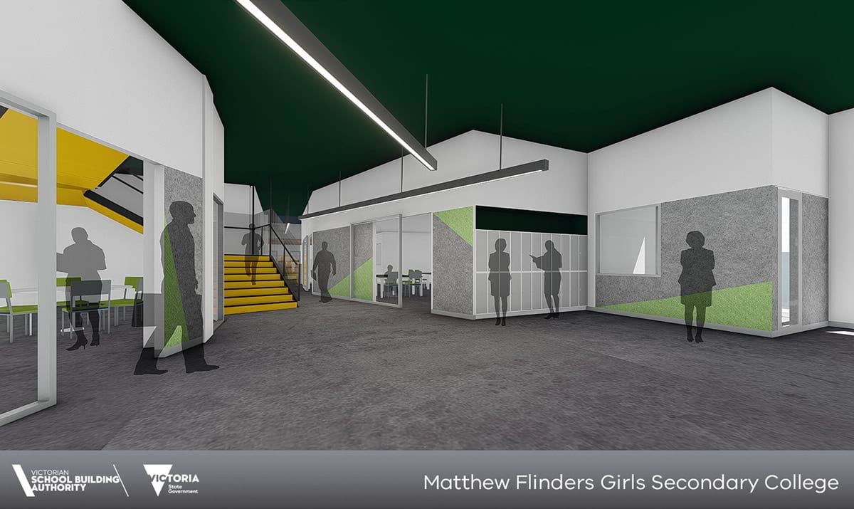 Matthew Flinders Girls Secondary College - school upgrade