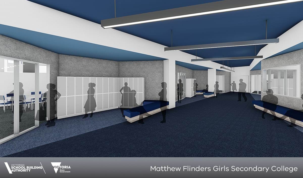 Matthew Flinders Girls Secondary College - school upgrade