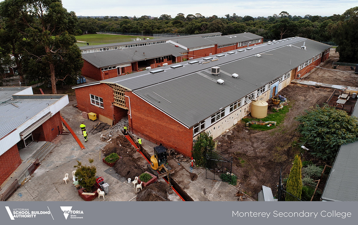 Monterey Secondary College - school upgrade