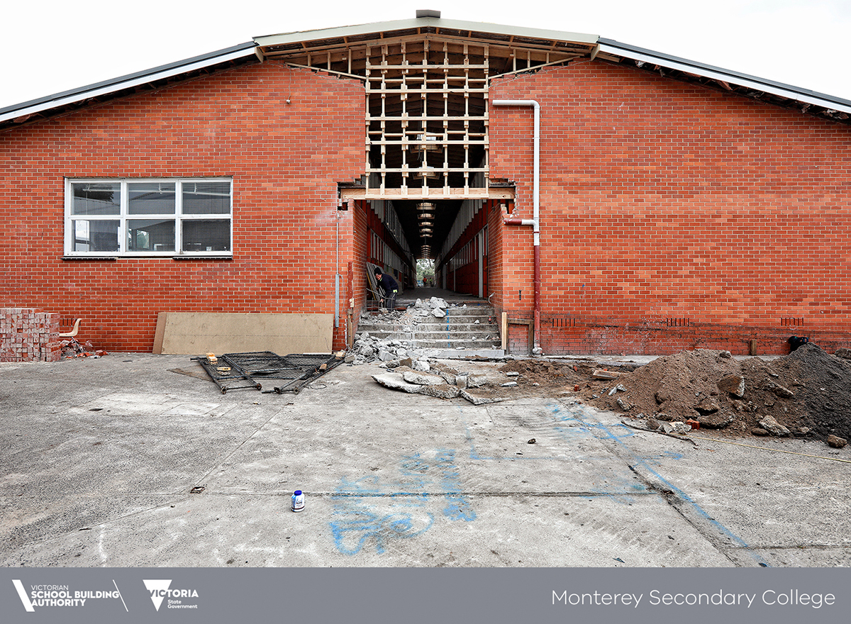 Monterey Secondary College - school upgrade