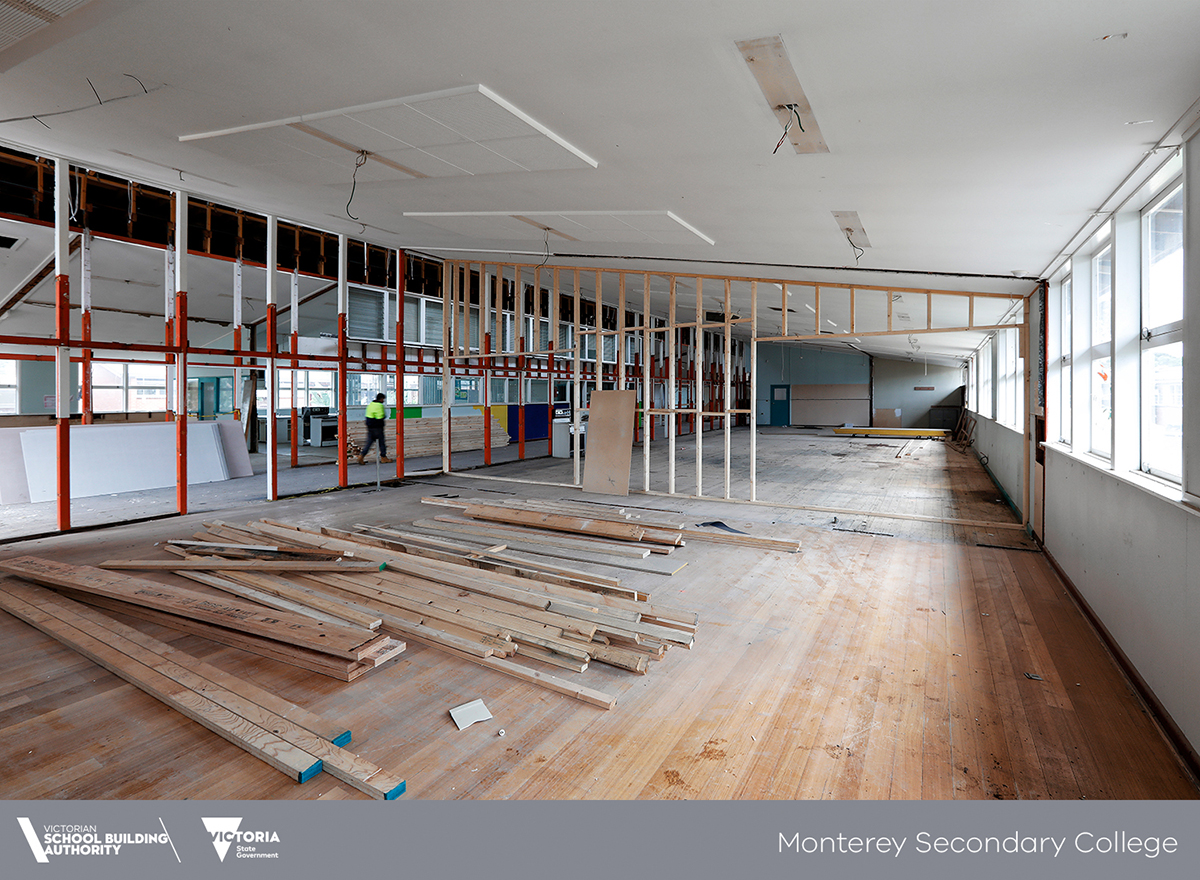 Monterey Secondary College - school upgrade