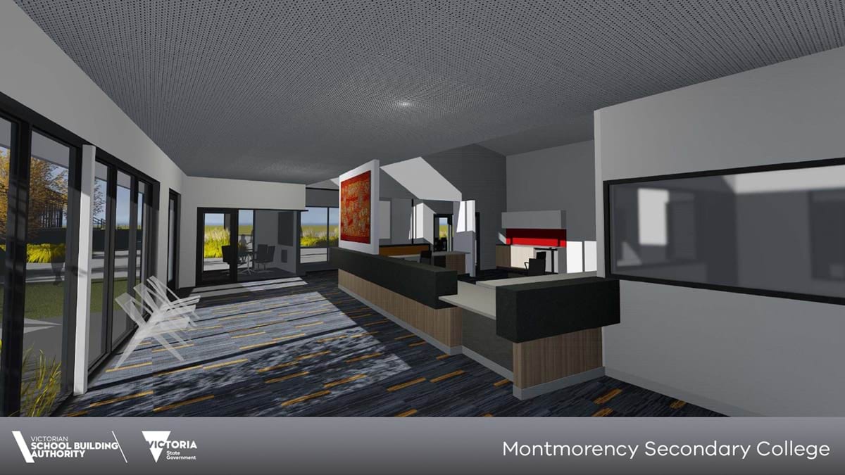 Montmorency Secondary College - school upgrade