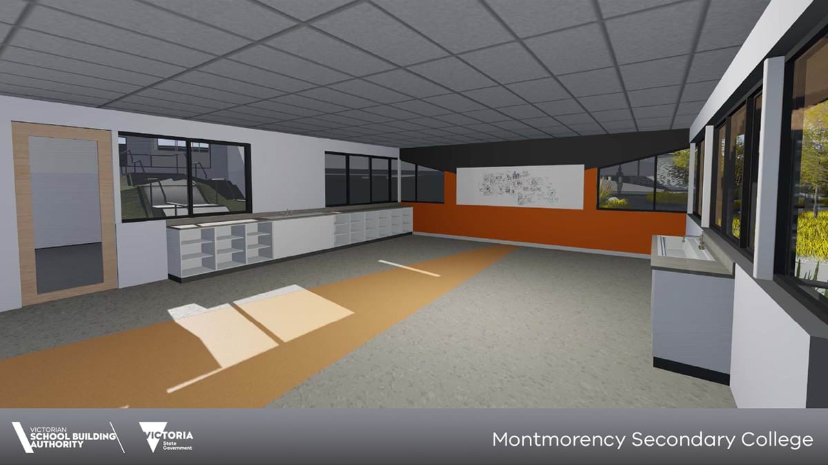 Montmorency Secondary College - school upgrade