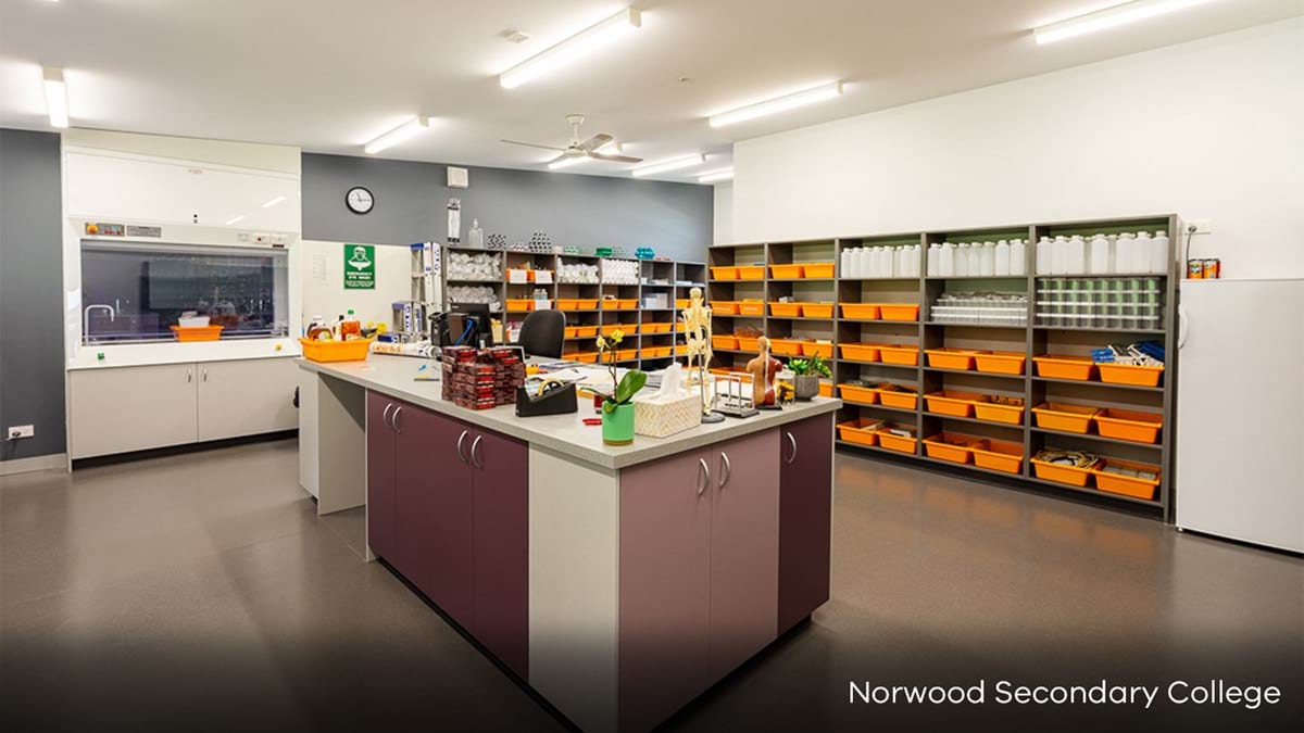 Norwood Secondary College - modular building