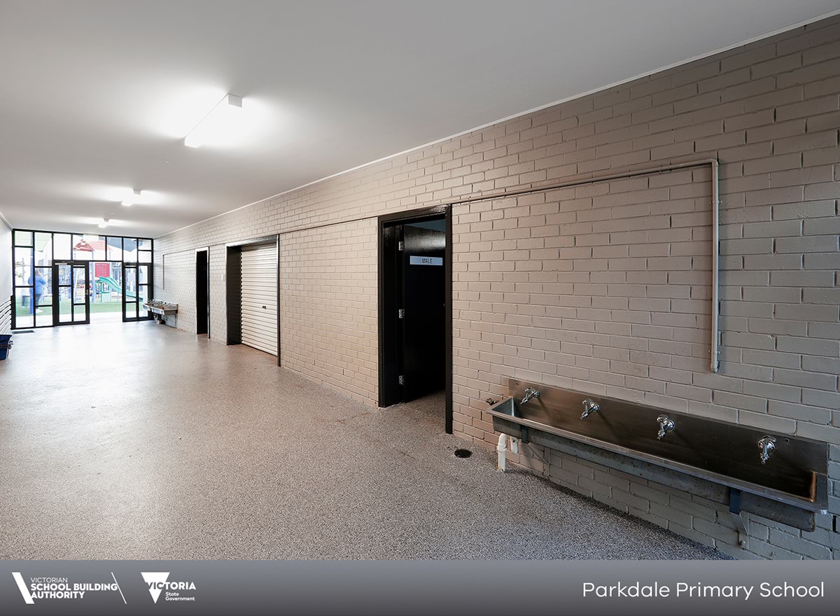 Parkdale Primary School - refurbished learning spaces