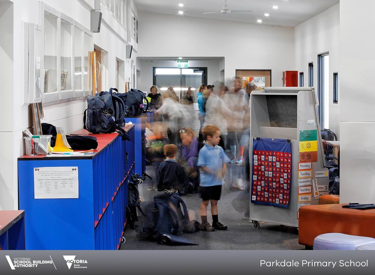 Parkdale Primary School - refurbished learning spaces