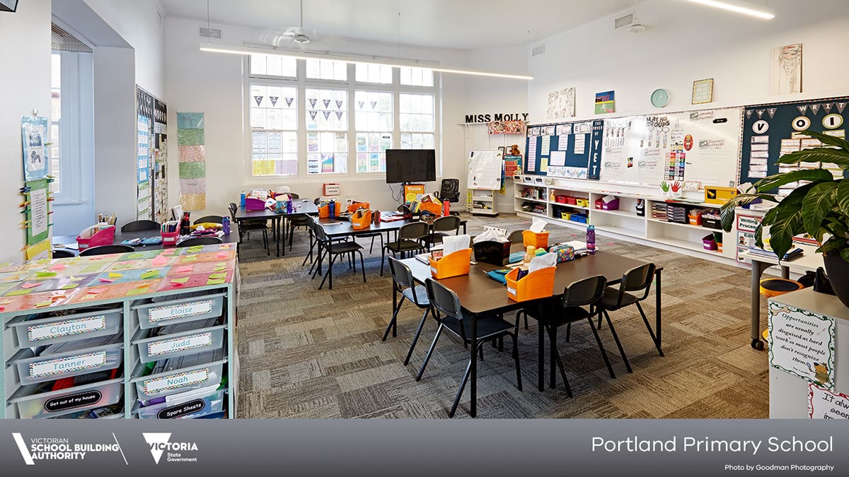 Portland Primary School - completed refurbishment