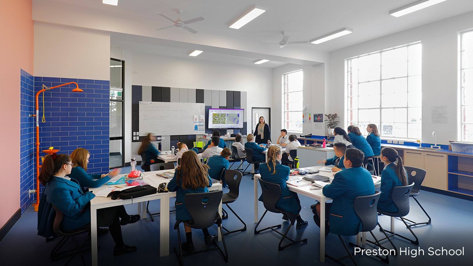 Preston High School - new school