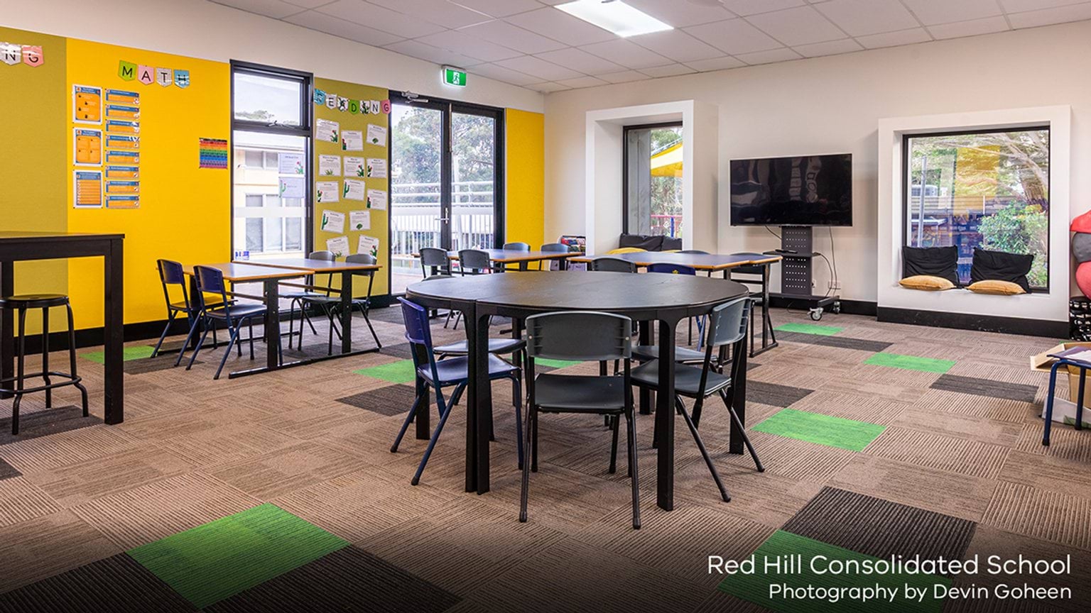Red Hill Consolidated School - modular building