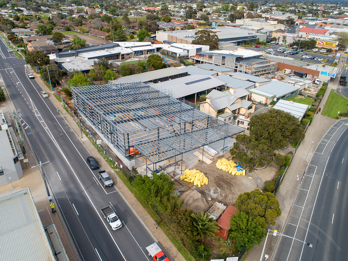 Rosebud Primary School - construction progress