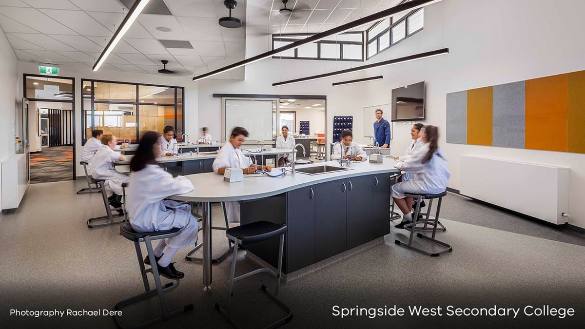 Springside West Secondary College - new school