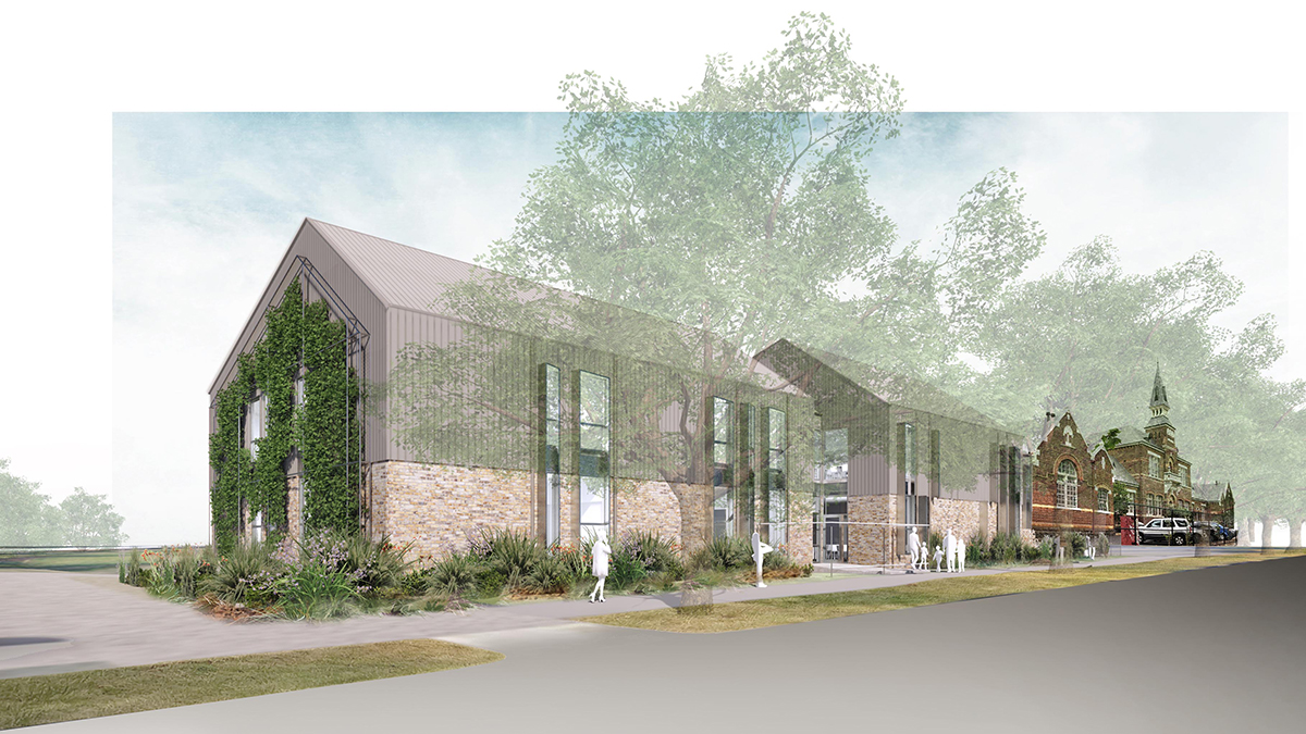 St Kilda Primary School - illustrated renders