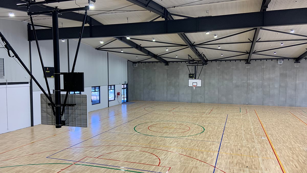 Refurbished gym