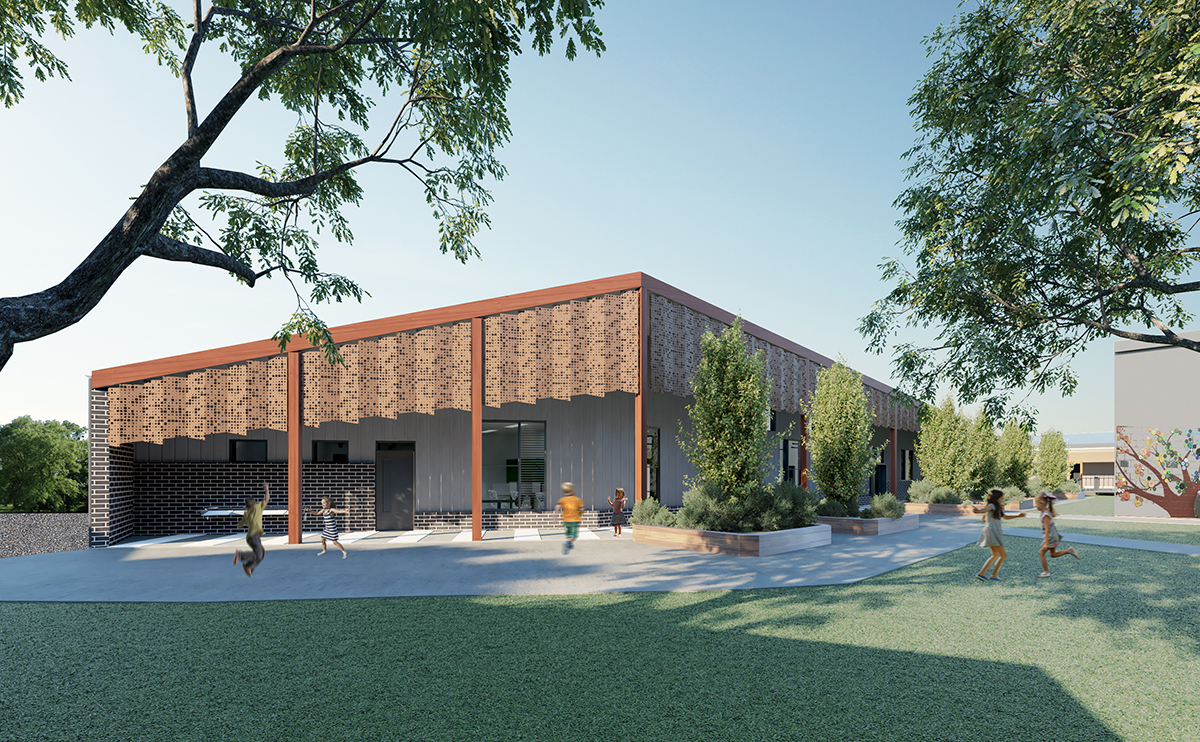 Strathmore North Primary School, illustrated render