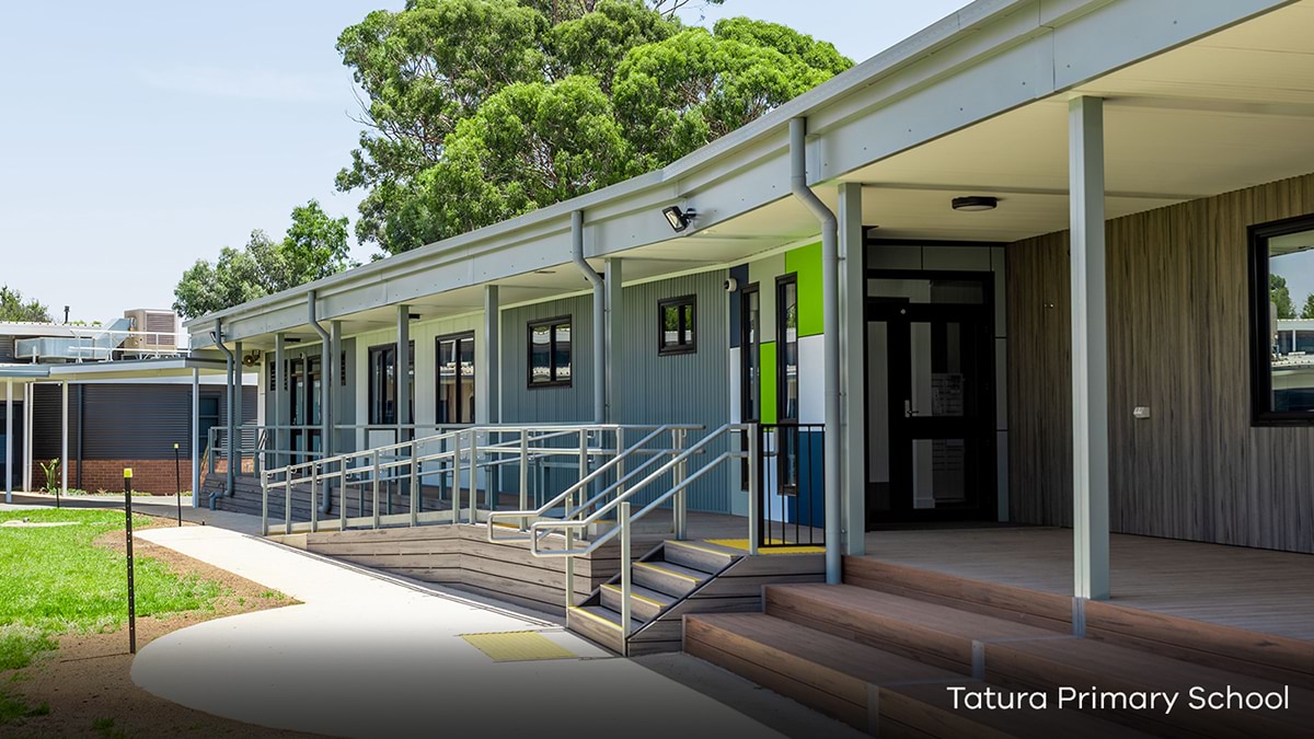 Tatura Primary School - modular building