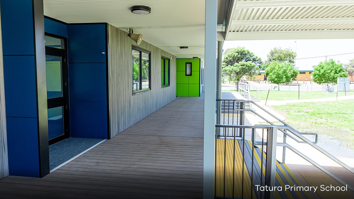 Tatura Primary School - modular building