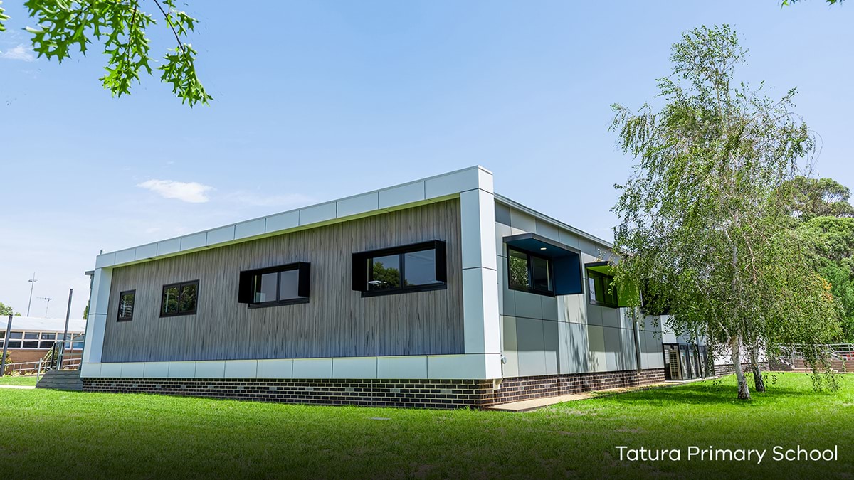 Tatura Primary School - modular building