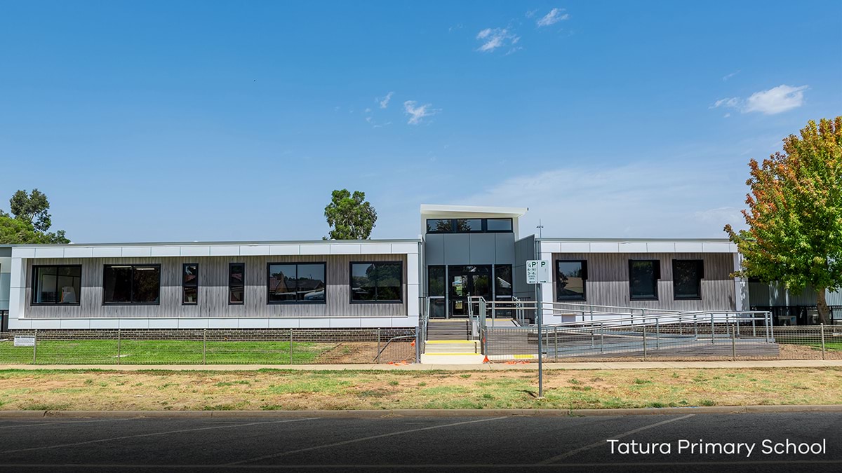 Tatura Primary School - modular building