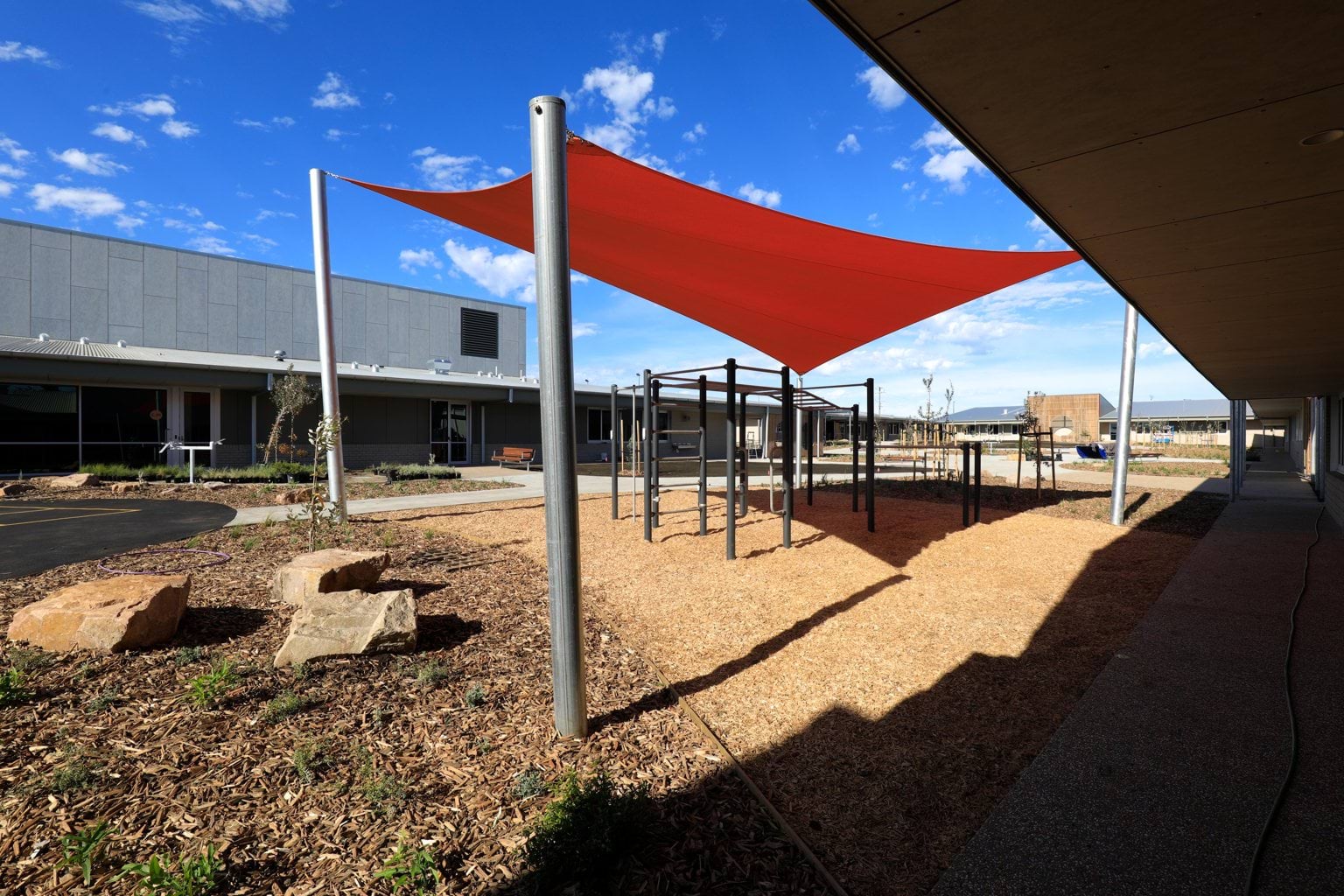 Bass Coast College - San Remo Campus, December 2021 construction progress