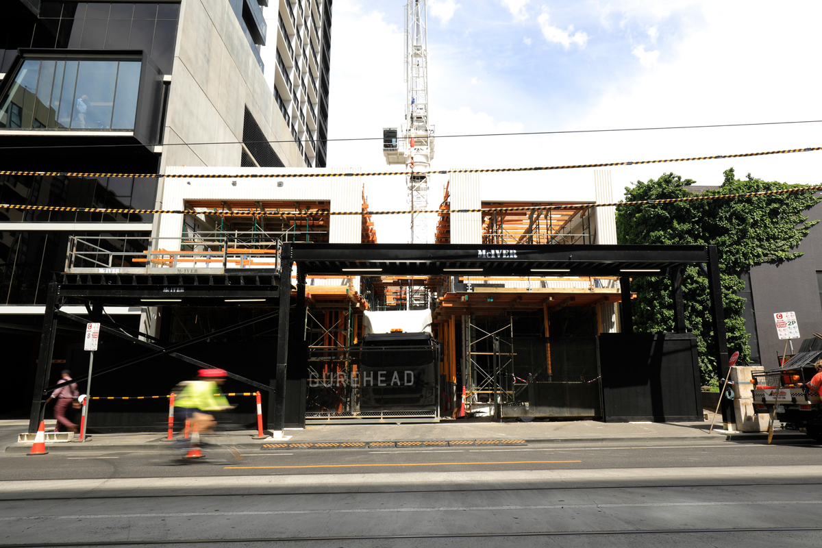 Centre for Higher Education Studies - December 2021 construction progress