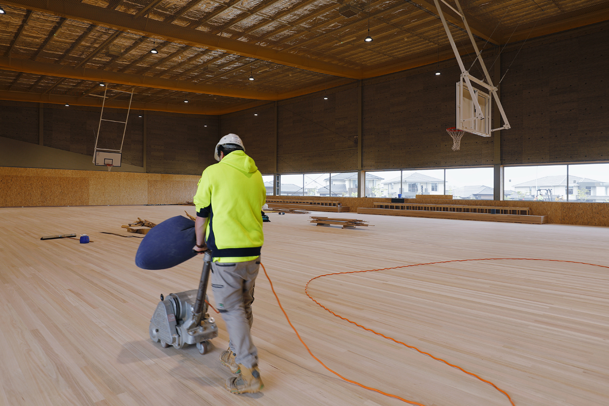 Clyde Creek Primary School - new school, November 2021 construction progress