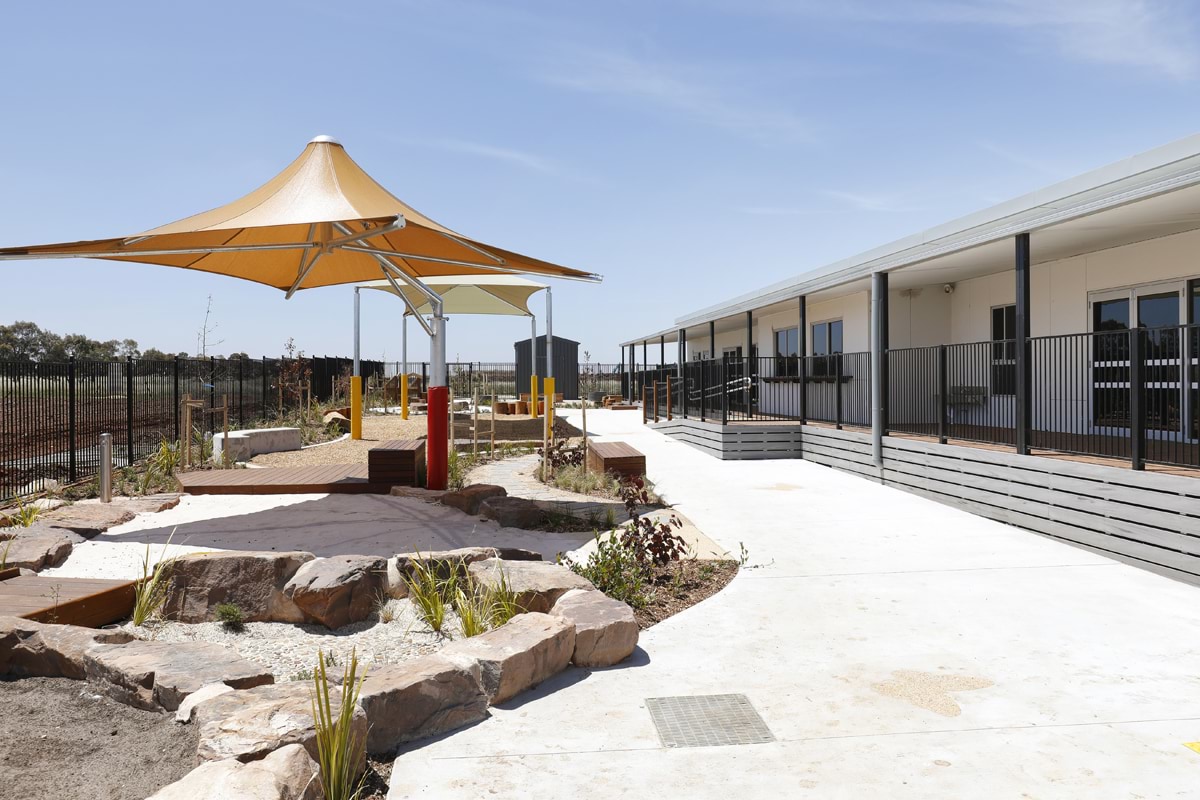 Deanside Primary School - new school, construction progress