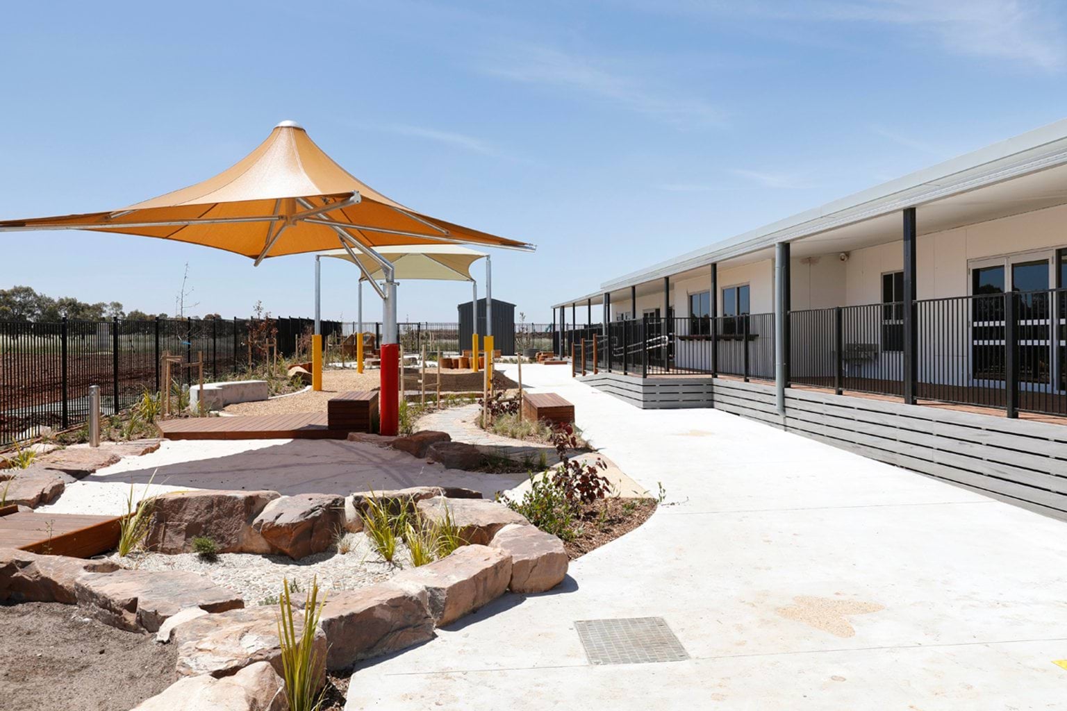 Deanside Primary School - new school, construction progress